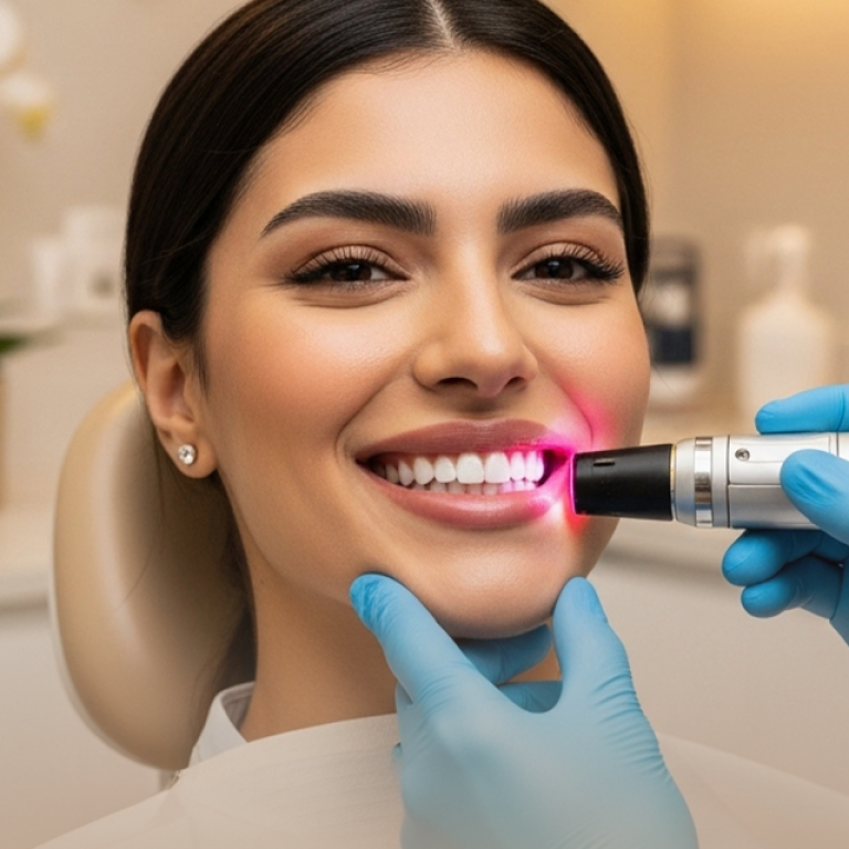 توريد اللثة بالليزر